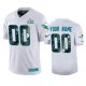 Men's Miami Dolphins Custom Nike White Super Bowl LIV Jersey