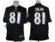 nike nfl baltimore ravens #81 anquan boldin black jerseys [nike