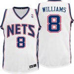 Basketball Jerseys New Jersey Nets Deron Williams #8 white