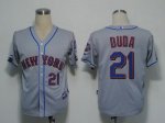 Baseball Jerseys new york mets #21 duda grey(cool base)