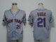 Baseball Jerseys new york mets #21 duda grey(cool base)