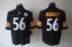 nike nfl pittsburgh steelers #56 woodley black jerseys [nike lim