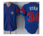 mlb houston astros #34 ryan blue jerseys [throwback]