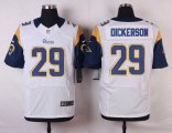 nike st.louis rams #29 dickerson white elite jerseys