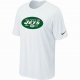 New York Jets sideline legend authentic logo dri-fit T-shirt whi