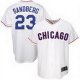 mlb jerseys chicago cubs #23 sandberg white cheap jerseys