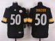 nike pittsburgh steelers #50 shazier black elite jerseys