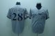 Baseball Jerseys milwaukee brewers #28 fielder grey[40th patch]