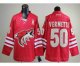 nhl phoenix coyotes #50 vermette red jerseys [A]