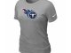 Women Tennessee Titans L.Grey T-Shirts