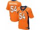 nike nfl denver broncos #54 brandon marshall orange elite jersey