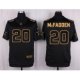 nike nfl dallas cowboys #20 darren mcfadden black pro line gold collection elite jerseys