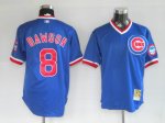 Baseball Jerseys chicago cubs #8 dawson m&n blue