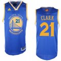 nba golden state warriors #21 ian clark blue 2016 the finals hot printed jerseys