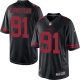 Youth San Francisco 49ers #91 Arik Armstead Black Elite Nike Custom Nike NFL Jerseys