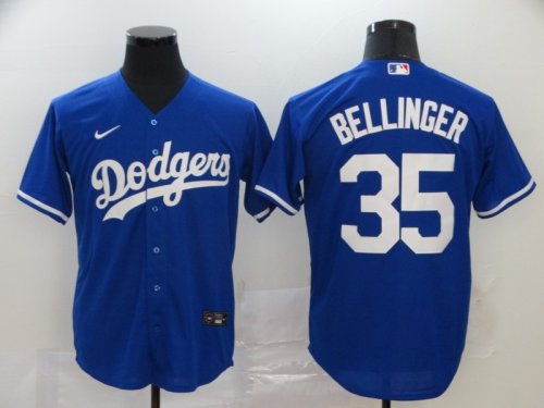 Men\'s Los Angeles Dodgers #35 Cody Bellinger Royal 2020 Stitched Baseball Jerseys