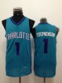 nba Charlotte Hornets #1 stephenson blue jerseys [revolution 30]