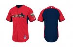 Customize 2014 All-Star BP Jersey blank red jerseys