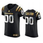 Indianapolis Colts Custom Black Golden Edition Elite Jersey - Men's
