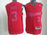 nba los angeles clippers #3 paul red jerseys [fullred]