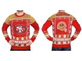 Nike San Francisco 49ers Red Ugly Sweater