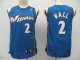 NBA Washington Wizards #2 John Wall Blue cheap jerseys