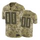 Los Angeles Chargers #00 2018 Salute to Service Custom Jersey Camo -Nike Limited
