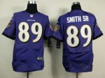 nike nfl baltimore ravens #89 smithsr purple [new Elite]