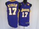 Basketball Jerseys los angeles lakers #17 bynum blue(2010 finals