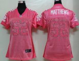 nike women nfl green bay packers #52 matthews pink [2012 new]
