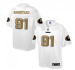 Men San Francisco 49ers #91 Arik Armstead Game White Pro Line Fashion Custom Nike NFL Jerseys