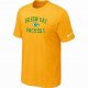 Green Bay Packers T-Shirts Yellow