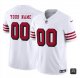 San Francisco 49ers Customized White 2023 F.U.S.E. Vapor Untouchable Alternate Limited Football Stitched Jersey