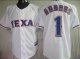 Baseball Jerseys texas rangers #1 andrus white