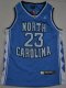 NBA College Jerseys North Carolina #23 Michael Jordan blue