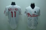 Baseball Jerseys philadelphia phillies #11 rolins 2009 world ser