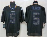 nike nfl baltimore ravens #5 flacco elite black [united sideline