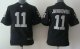 nike youth nfl oakland raiders #11 janikowski black jerseys