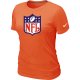 Women Nike NFL Sideline Legend Authentic Logo Orange T-Shirt