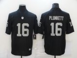 Football Las Vegas Raiders #16 Jim Plunkett Black Stitched Vapor Untouchable Limited Jersey