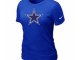 Women Dallas cowboys Blue T-Shirts