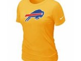Women Buffalo Bills Yellow T-Shirts