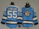 Hockey Jerseys pittsburgh penguins #55 gonchar blue