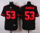 nike san francisco 49ers #53 bowman black elite jerseys [oranger