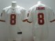 nike nfl washington redskins #8 kirk cousins elite white jerseys