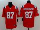 Men NFL New England Patriots #87 Rob Gronkowski Nike Red Vapor Untouchable Limited Jerseys