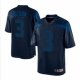 nike nfl seattle seahawks #3 wilson blue [drenched limited]