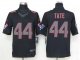 nike nfl houston texans #44 tate black jerseys [nike limited]