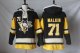 Men NHL Pittsburgh Penguins #71 Evgeni Malkin Black Alternate Sawyer Hooded Sweatshirt Stitched NHL Jersey