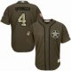 mlb majestic houston astros #4 george springer green salute to service jerseys